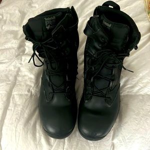 EUC Timberland Pro Anti Fatigue Soft Toe Black Combat Work Boots
